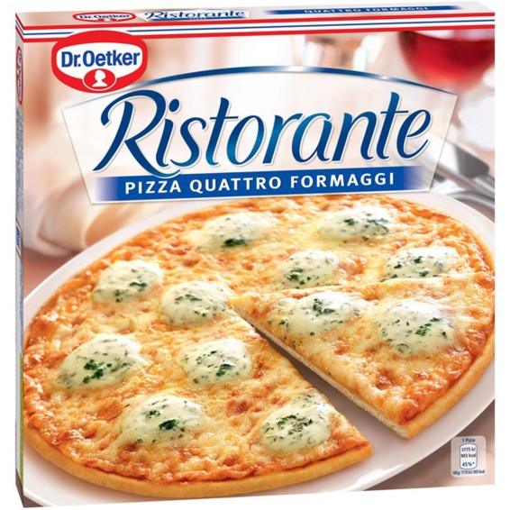 Dr.Oetker Ristorante Pizza Quattro Formaggi 340grs. 7uds.