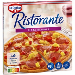 Dr.Oetker Ristorante Pizza Diavola 350grs. 7uds.