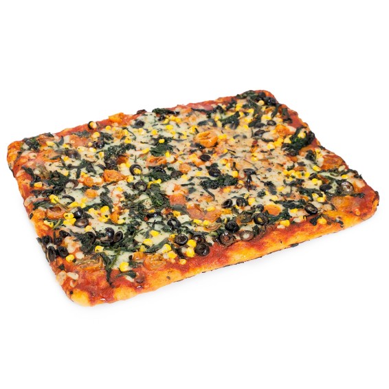 Pizza Plancha Vegana 36x28cm. 1.200grs. 5uds.