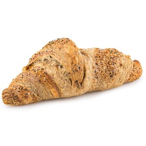 Croissant Vegano con Cereales 95grs. 40uds. Fermentado. 