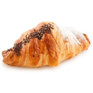 Croissant Chocolate 2 Barritas 105grs. 40uds. Fermentado