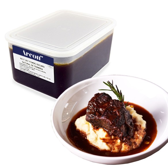 Fondo Oscuro Natural de Vacuno Cubeta 2kgs. 2uds.