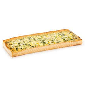 Quiche Banda Vegetal de Puerros 1kg. 8uds.