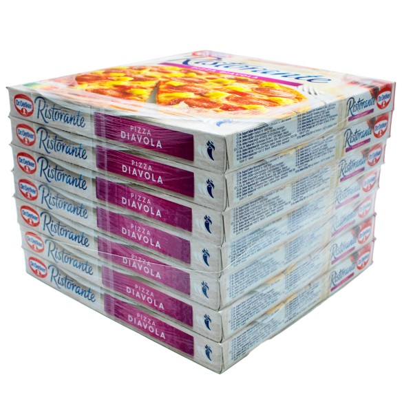 Dr.Oetker Ristorante Pizza Diavola 350grs. 7uds.