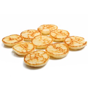Mini Blinis de Mantequilla 4,5cm. 5grs. 240uds.