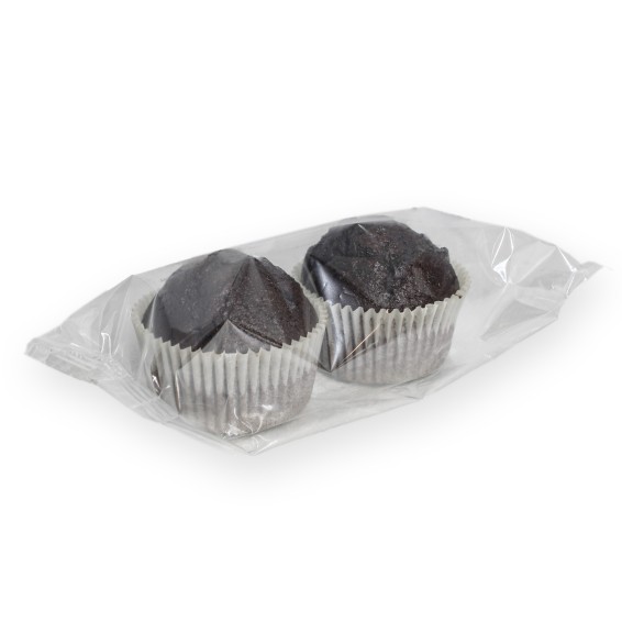 Magdalena de Chocolate 43grs. 25x2ud.(50uds) Gluten Free.