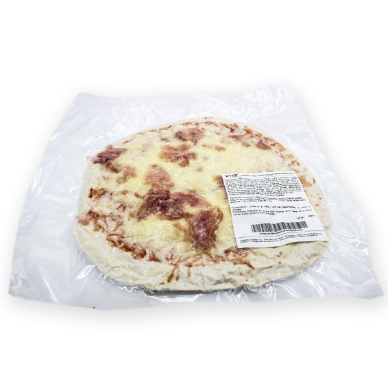 Pizza Jamón y Queso 525grs. 33cm. 7uds.