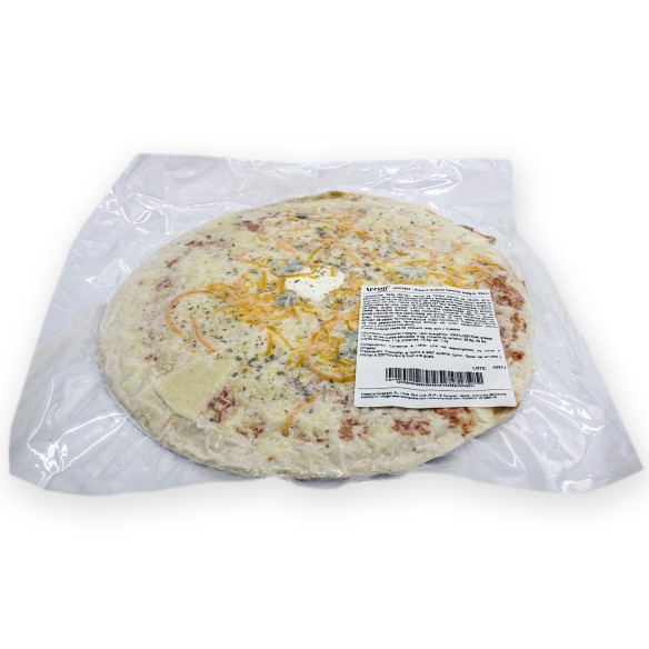 Pizza 5 Quesos 535grs. 33cm 7uds.
