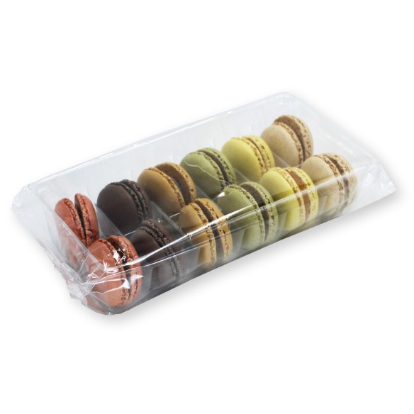 Mini macarons selection 10,41grs. 144uds.