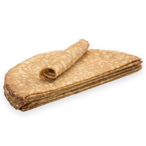 Crepe de Mantequilla Azucarado con Vainilla 31cm. 70grs. 84ud.