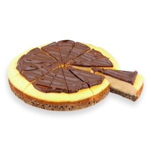 Cheesecake Dulce de leche 1.650grs. 1ud. 14 porciones. Precortada.