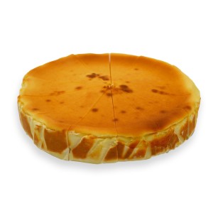 Tarta de Queso Artesana 1600grs. 1ud. 14 porciones. Precortada.