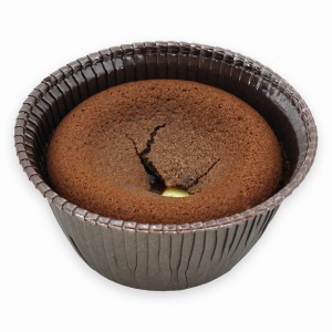Soufflé de Chocolate y Chocolate Blanco 100grs. 12uds.