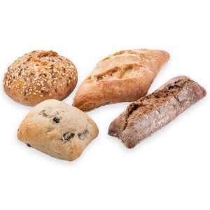 Panecillos Rústicos Surtidos 40/50grs. 60uds.