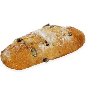 Barrote de Masa Madre con Olivas de Kalamata 500grs. 7uds.