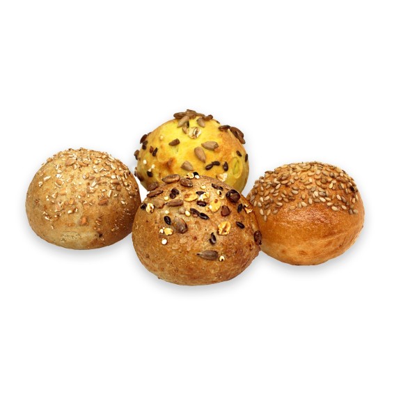 Panecillos Minis Mixtos 30grs. 134uds.