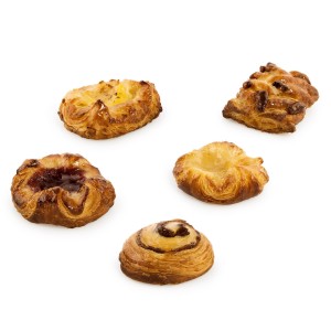 Surtido de 5 Mini Danesas 42grs. 120uds.