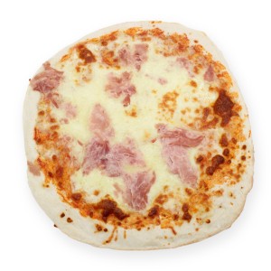 Pizza Jamón y Queso 525grs. 33cm. 7uds.