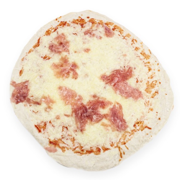 Pizza Jamón y Queso 525grs. 33cm. 7uds.