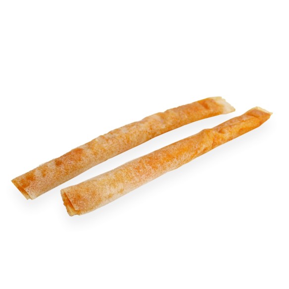 Bastón de Huevos Fritos con Chistorra 12grs. 180uds. 6Bandx30uds.