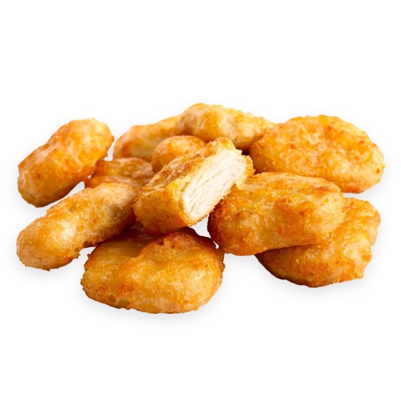 Nugget de Pollo Estándar 22grs. 5x1 5kgs. HALAL.
