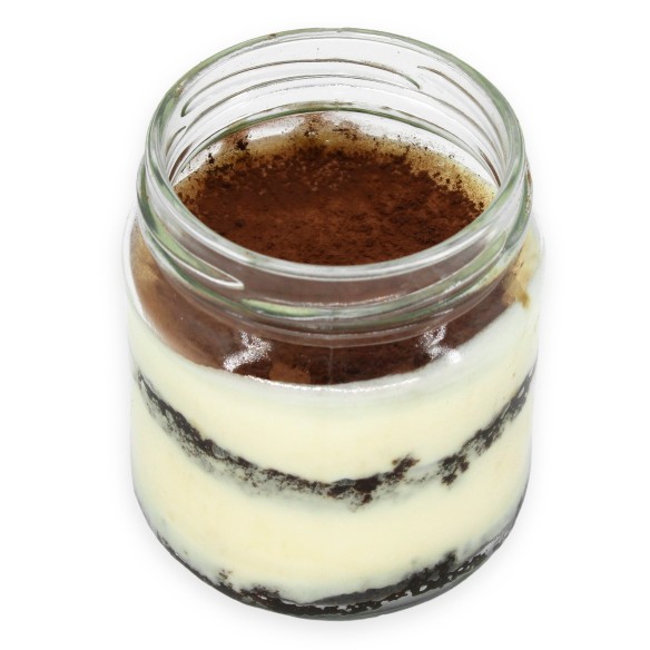 Tarro Artesano de Tiramisú 110grs. 25uds.