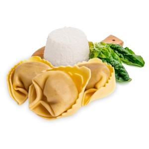 Tortellini Gigante de Ricotta y Espinacas 25grs. 3kgs.
