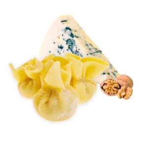 Fagottini con Queso Gorgonzola y Nueces 5grs. 3x1 3kgs.