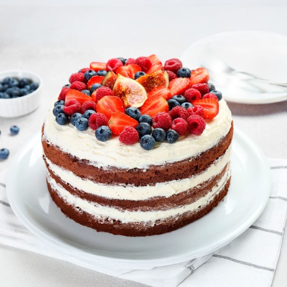 Base Bescuit de Chocolate 22cm. 450grs. 9uds.