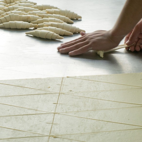 Placa de Croissant 32x45cm 750grs. 10uds.