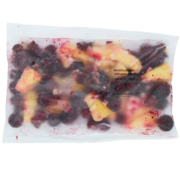 Smoothie Remolacha / Piña / Arándanos / Jengibre 150grs. 18uds.