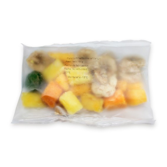 Smoothie Plátano / Espinaca / Mango / Piña 150grs. 18uds