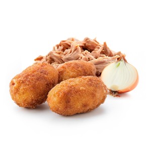 Croqueta Tradición Rustido Pollo 50grs. 60uds. 3kgs.