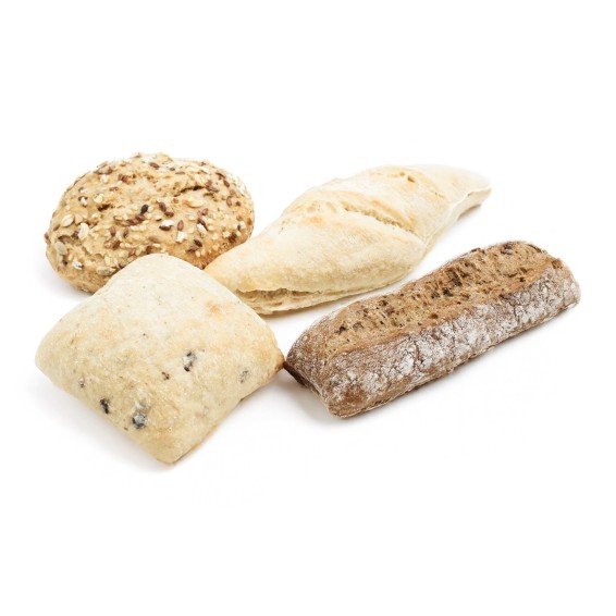 Panecillos Rústicos Surtidos 40/50grs. 60uds.