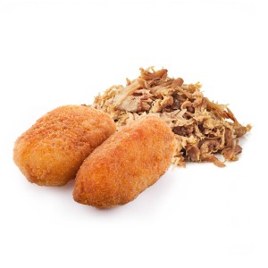 Croqueta Rustido de Pollo 53grs. 76uds. 4kgs.