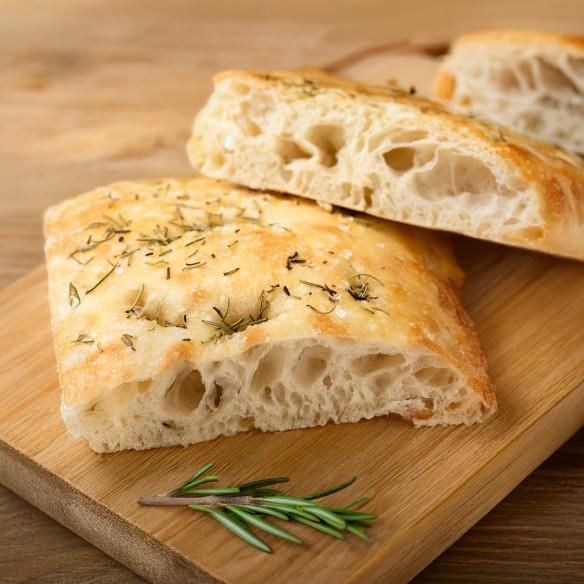 Focaccia con Romero 60x40 1.800grs. 4uds.