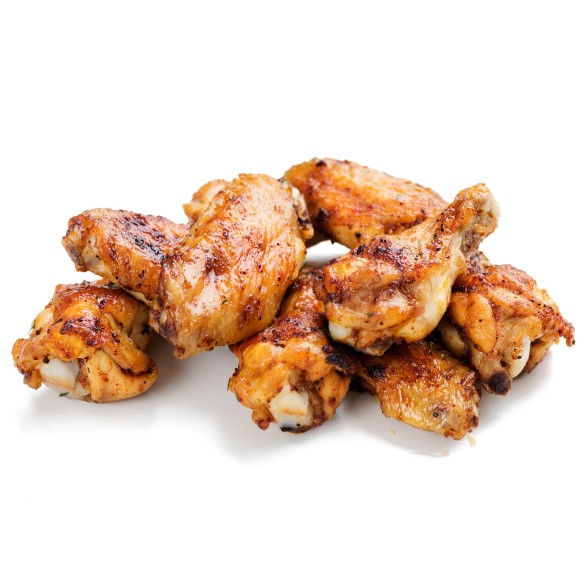 Alitas de Pollo Asadas al Natural 40/60grs 5x1 5kgs. HALAL.