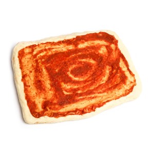 Base de Pizza Con Tomate 30x40cm. 457grs. 14uds.