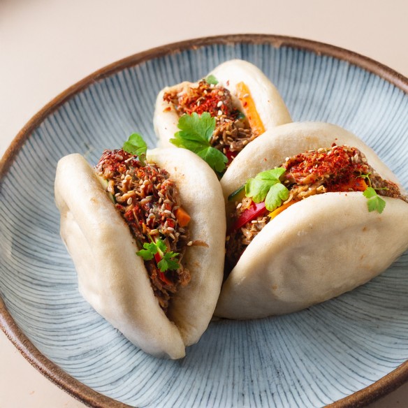 Mini Pan Bao Blanco 35grs. 60uds. 6cm.