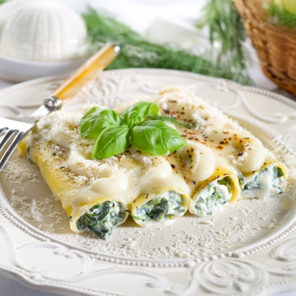 Canelón de Ricotta y Espinacas 50grs. 60uds.