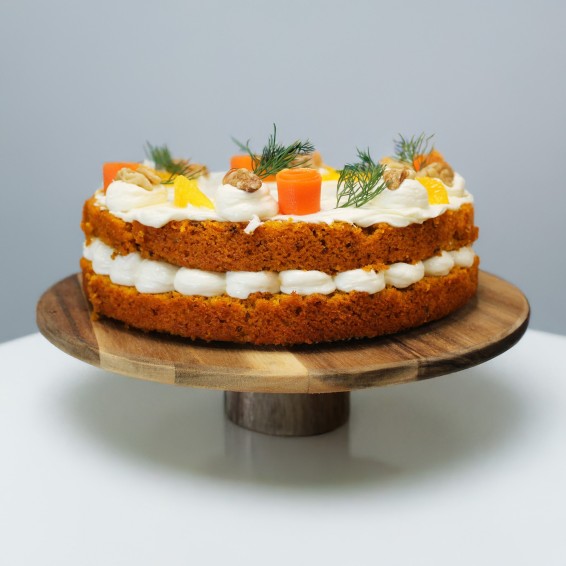 Bizcocho Especial de Zanahoria 24cm. 1100grs. 2ud.