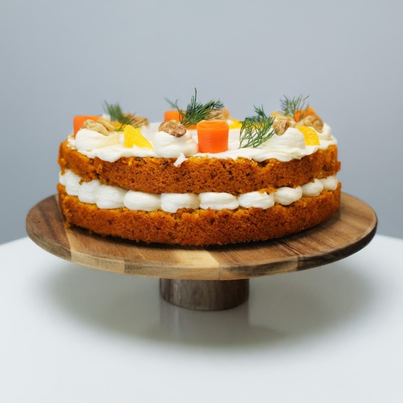 Bizcocho Especial de Zanahoria 24cm. 1100grs. 2ud.