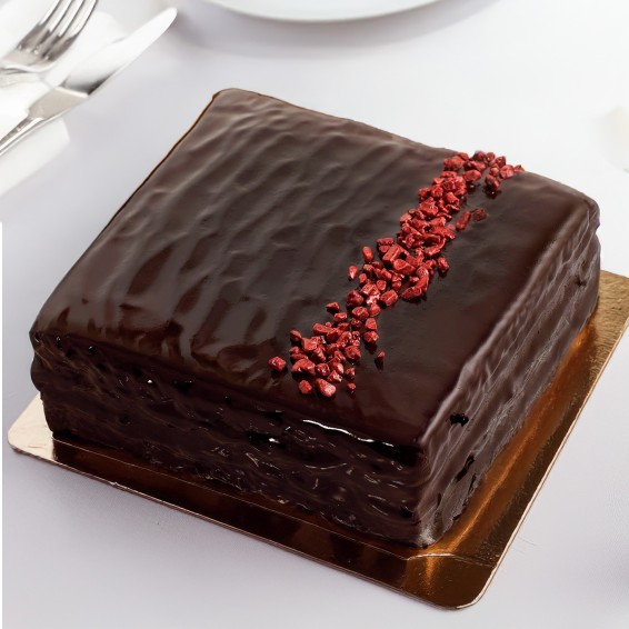 Tarta Sacher Cuadrada 410grs. 1ud. Gluten Free.
