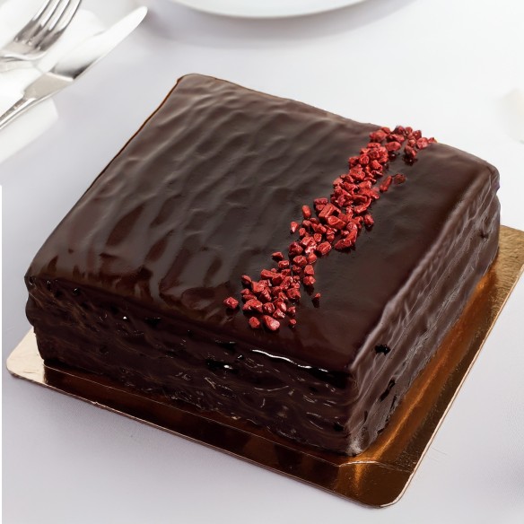 Tarta Sacher Cuadrada 410grs. 1ud. Gluten Free.
