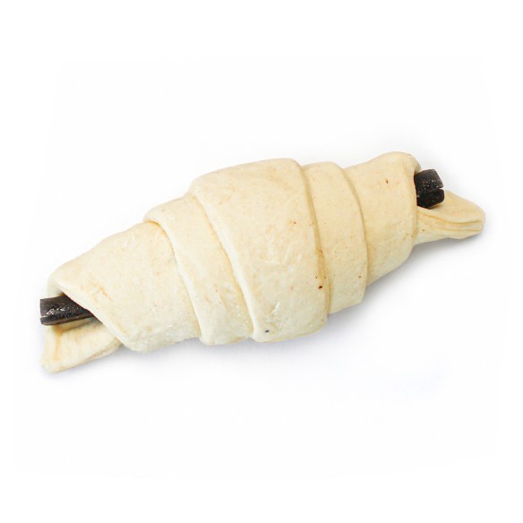 Croissant Jumbo Chocolate 3 Barritas. Fermentado. 130grs. 40uds.