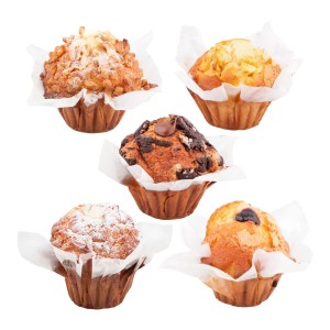 Magdalenas Surtidas Rellenas 110grs. 15 uds. 3 uds. x 5 sabores