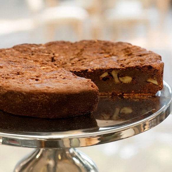 Brownie Redondo 1.600grs. 1uds. 16 porciones. Precortado. 