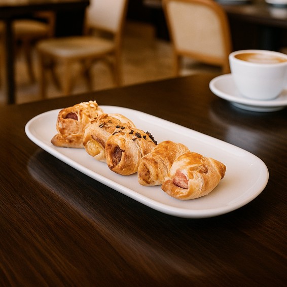 Croissant Micro Surtido Salado 15grs. 396uds. 6kgs.
