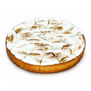 Tarta de Limón Merengue 1.300grs. 1ud. 14 porciones. Precortada.