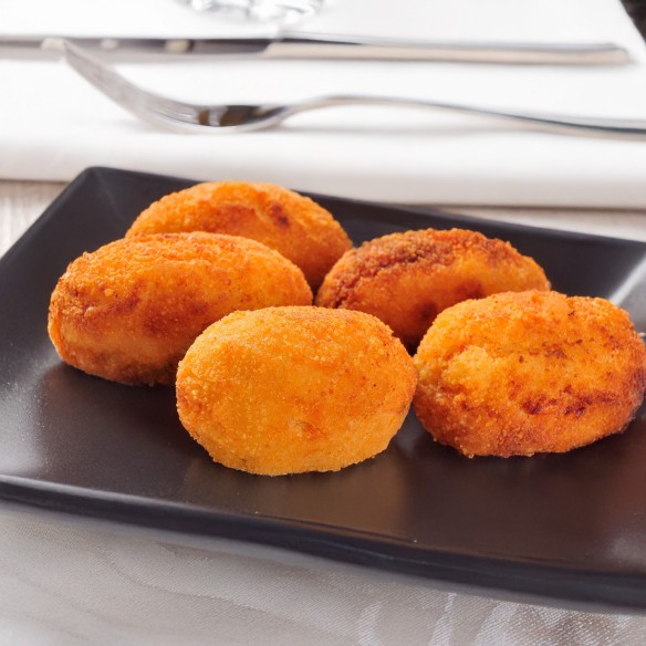 Croqueta Tradición Jamón Ibérico 35grs. 85uds. 3kgs.